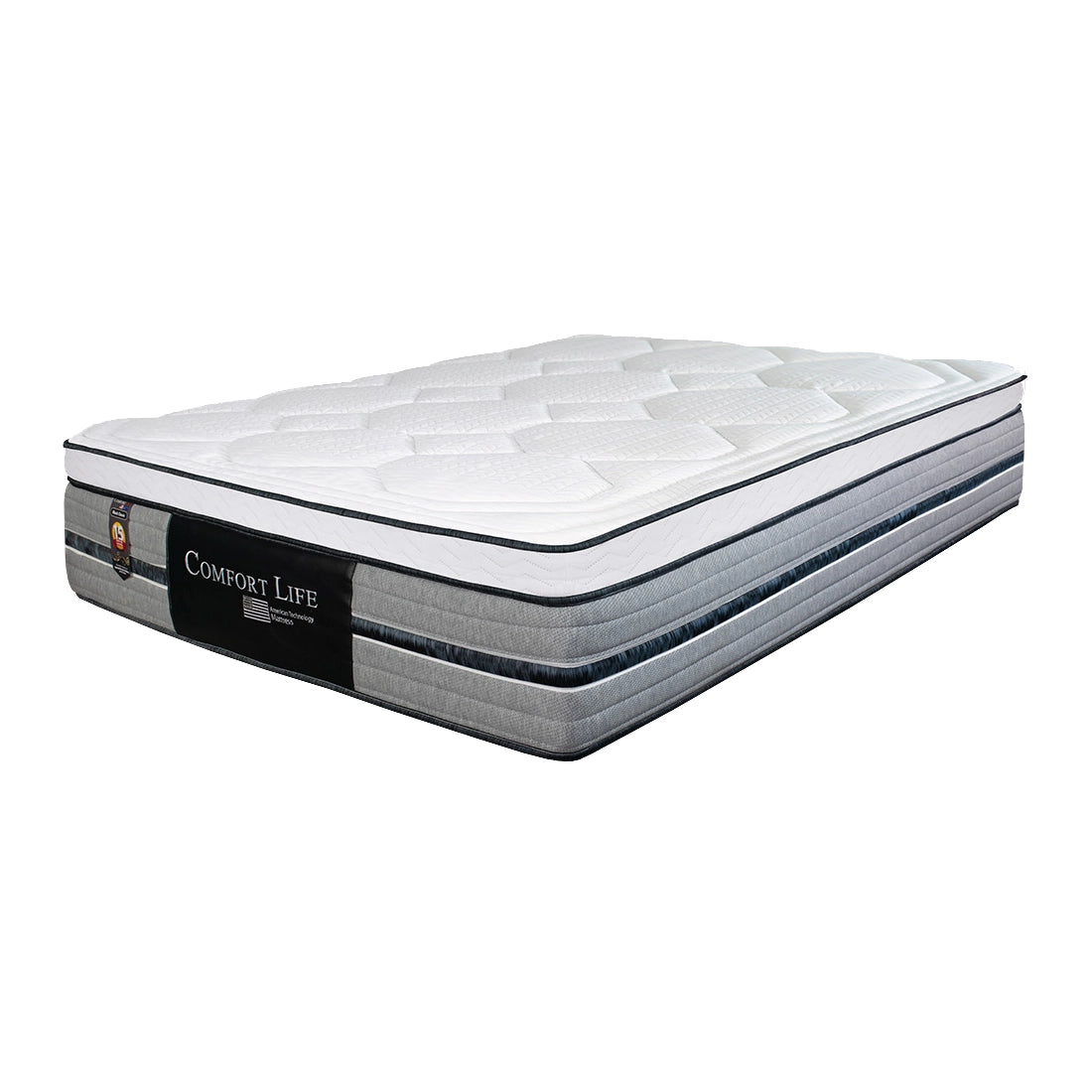 Cama Comfort Life Black Classic Euro Top