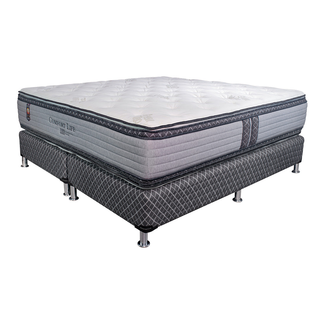 Cama Comfort Life Evolution Euro Pillow Top