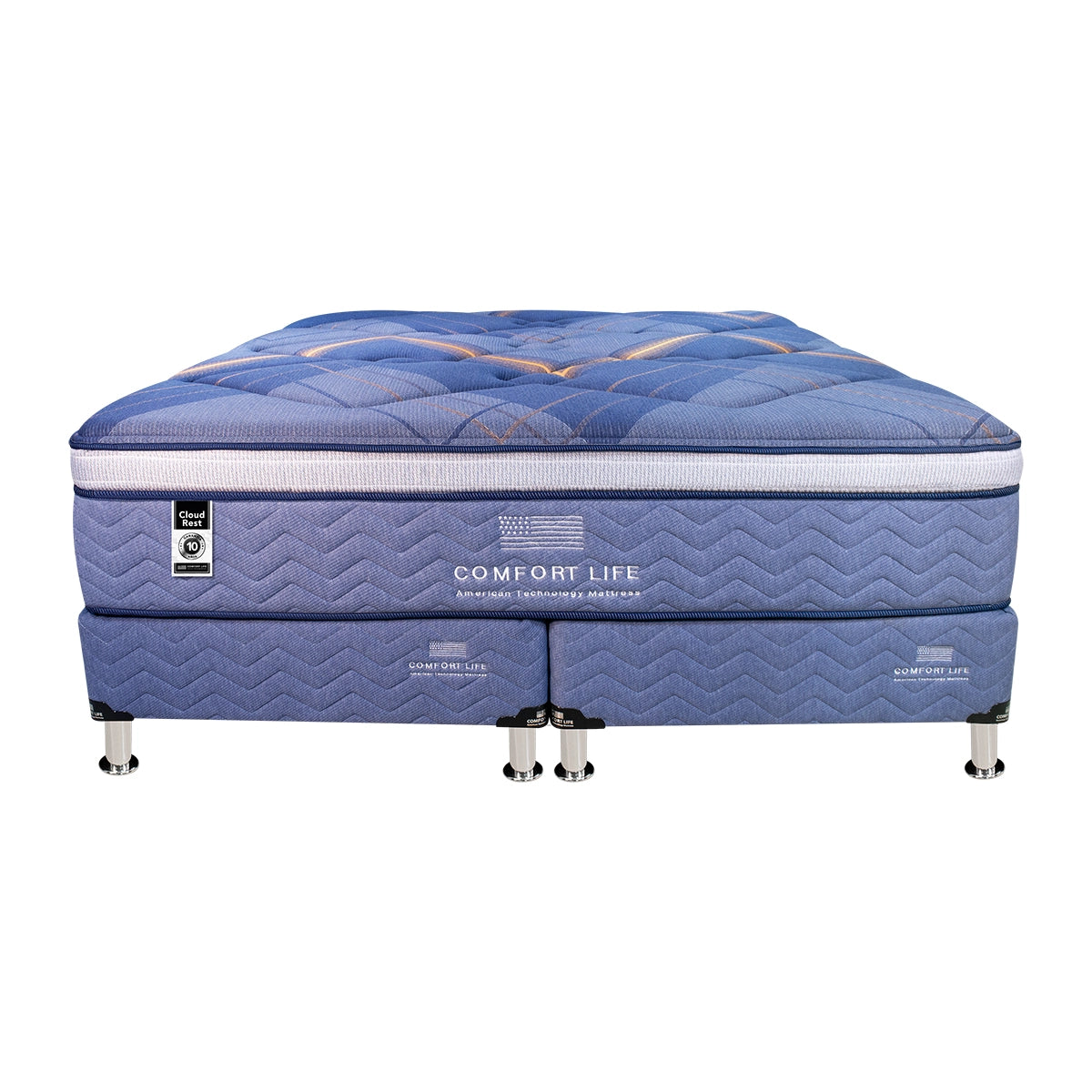 Colchon Comfort Life CloudRest Pocket Euro Top Suave