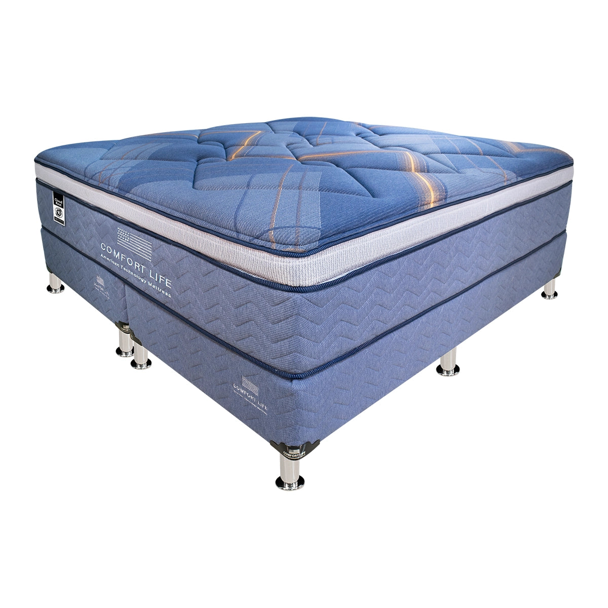 Cama Comfort Life CloudRest Pocket Euro Top Suave