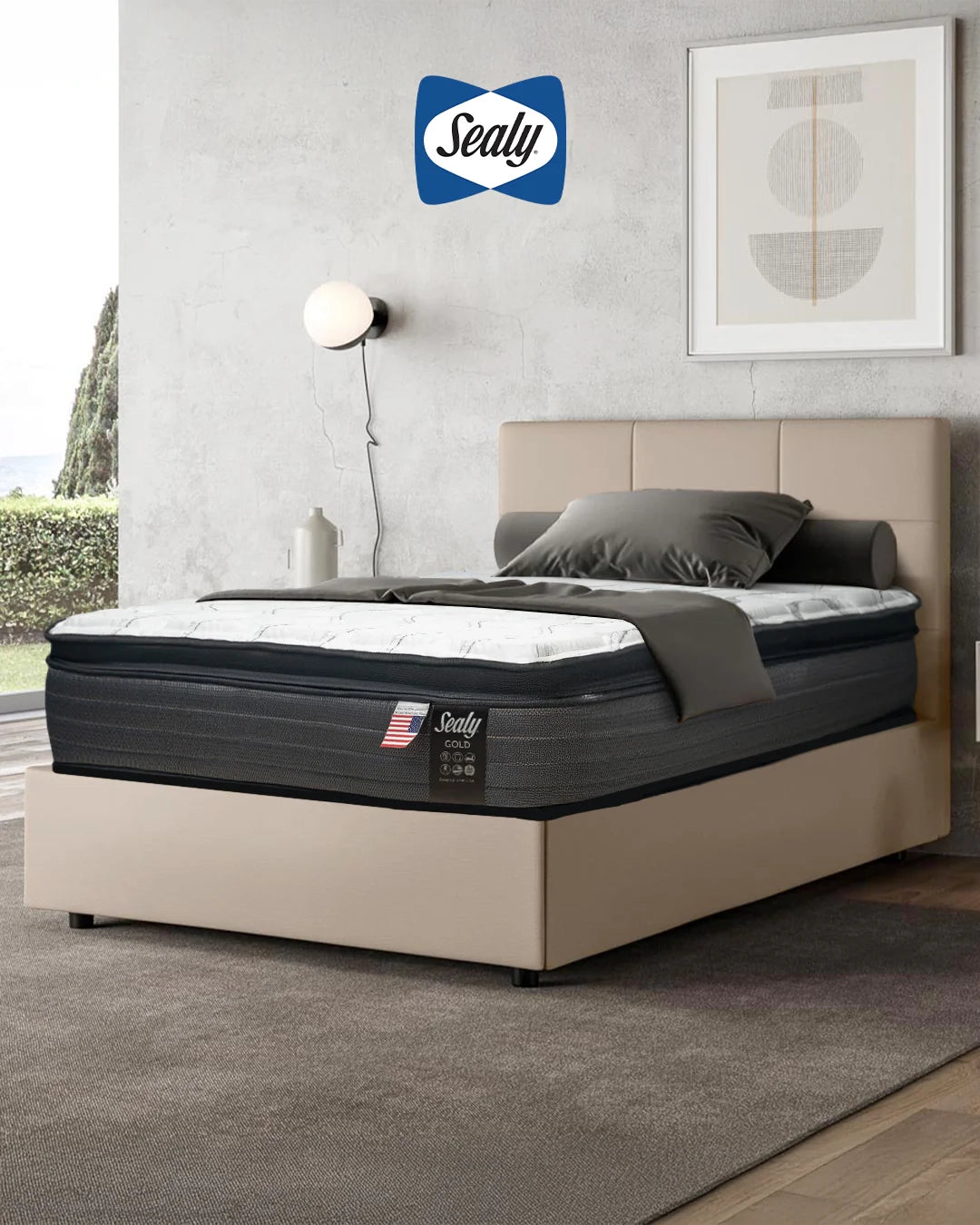 Colchón Sealy Gold Pillow Top