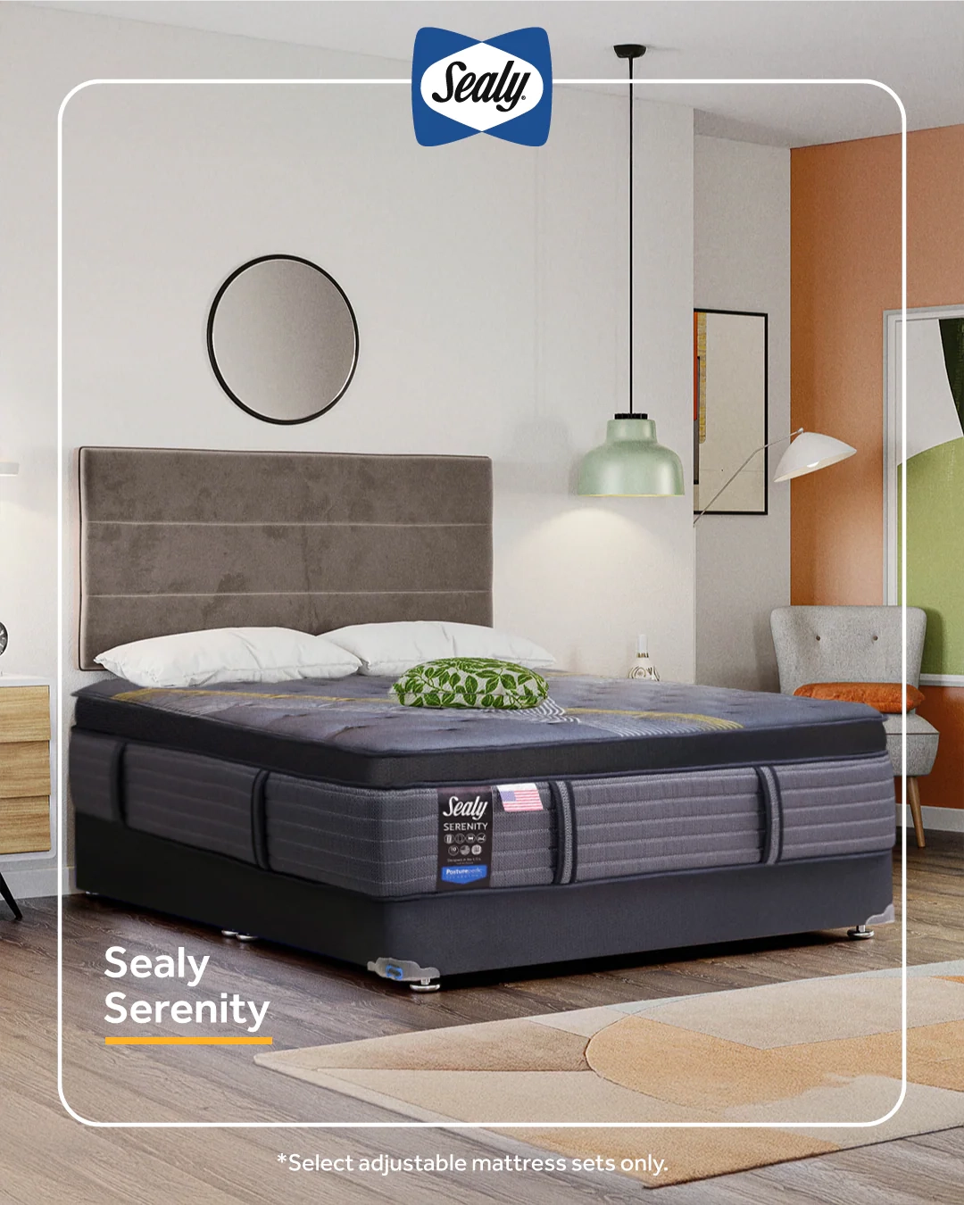 Cama Sealy Serenity Pillow Top