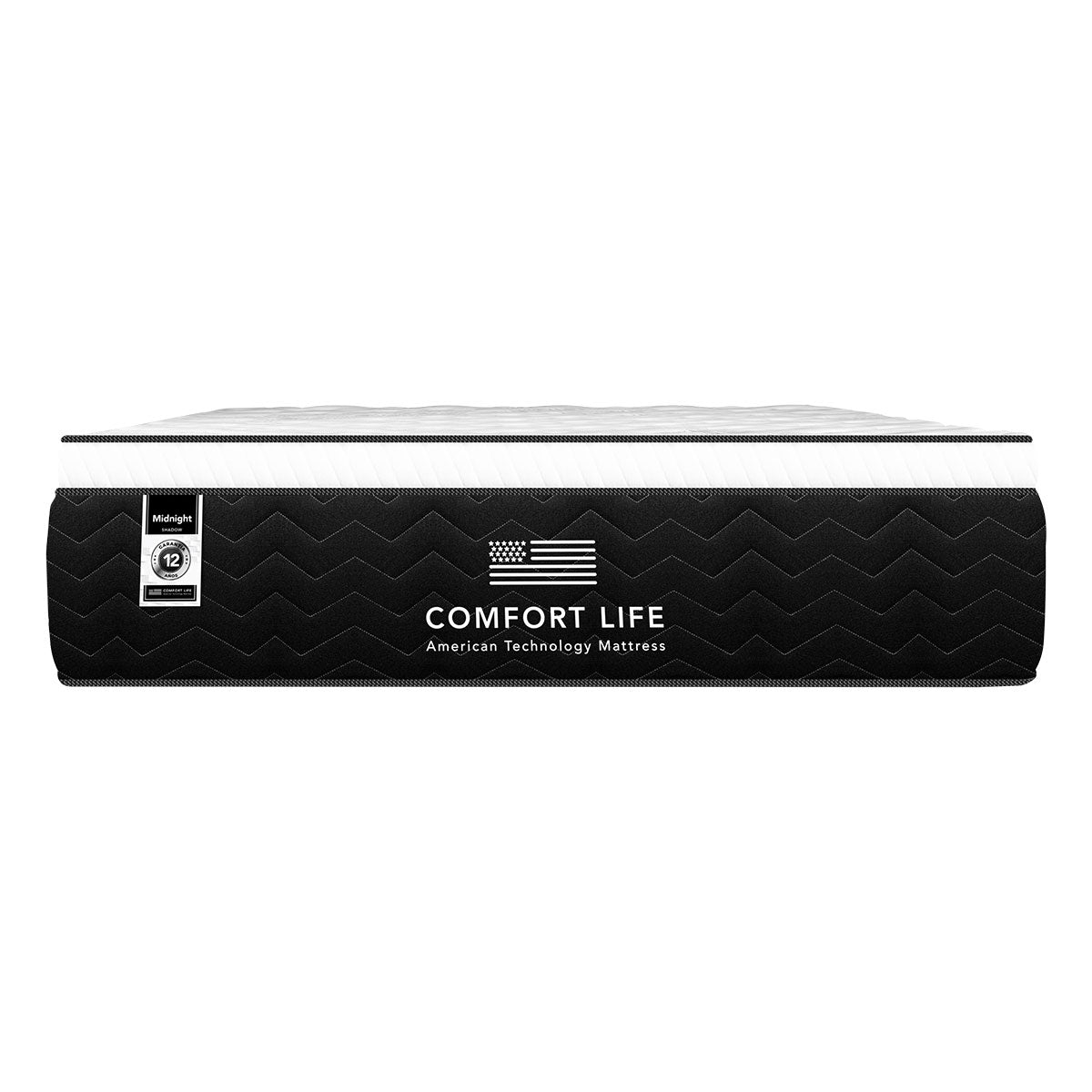 Colchon Comfort Life Black Midnight Euro Top