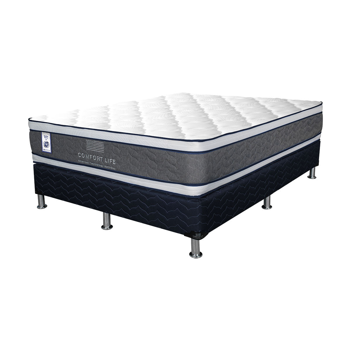 Colchon Comfort Life Doble Euro Lite