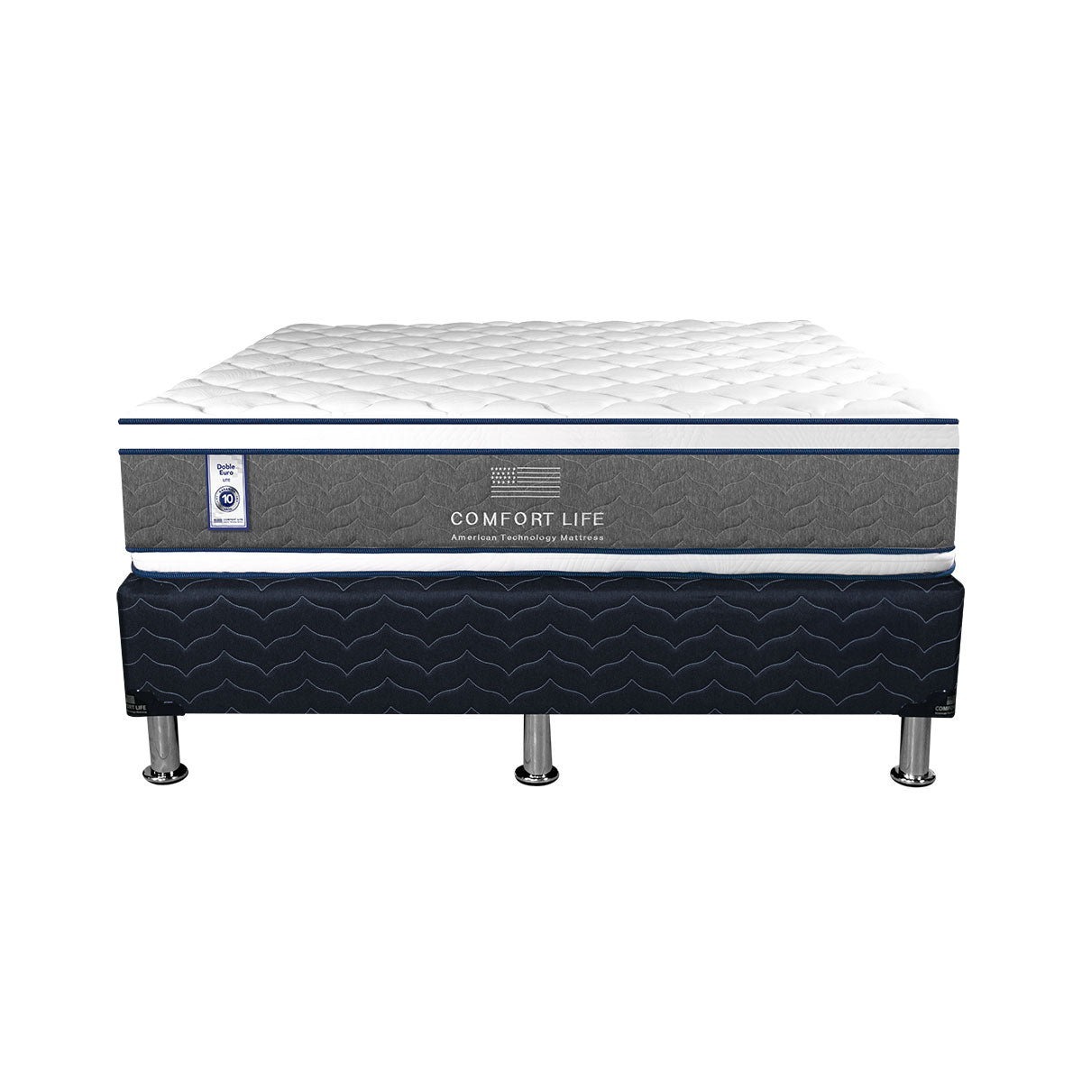 Colchon Comfort Life Doble Euro Lite