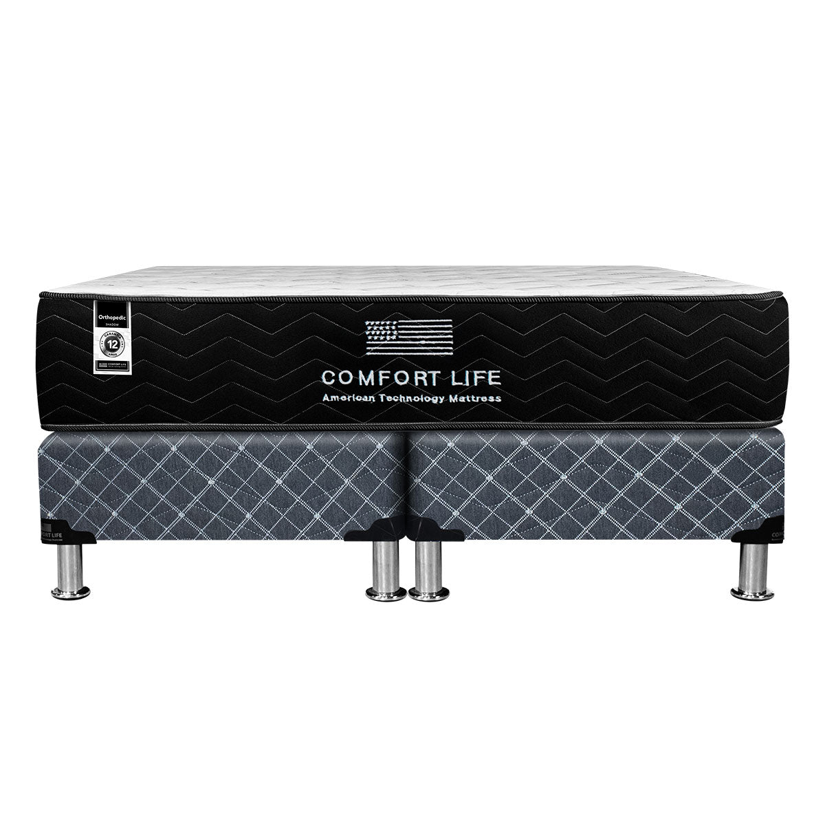Colchon Comfort Life Black Orthopedic Extra Firme