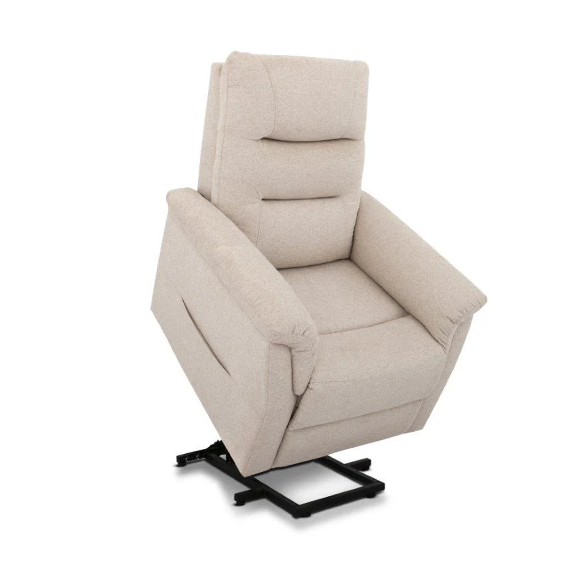 Sillon Reclinable Sealy Amber Posturepedic con Elevador Electrico Beige Arena