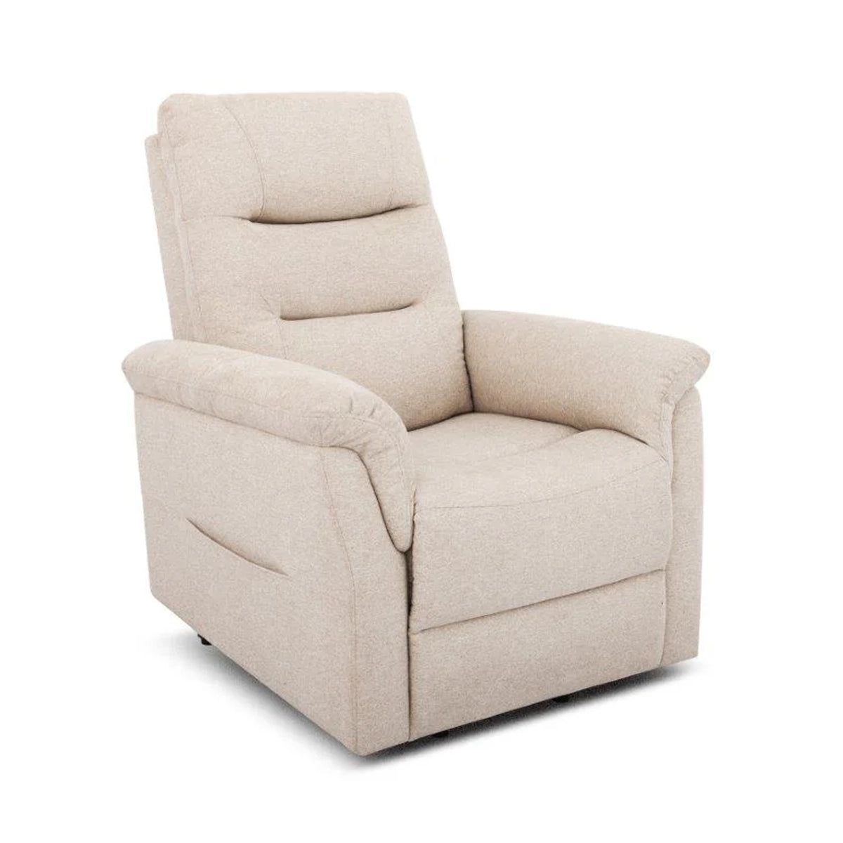 Sillon Reclinable Sealy Amber Posturepedic con Elevador Electrico Beige Arena