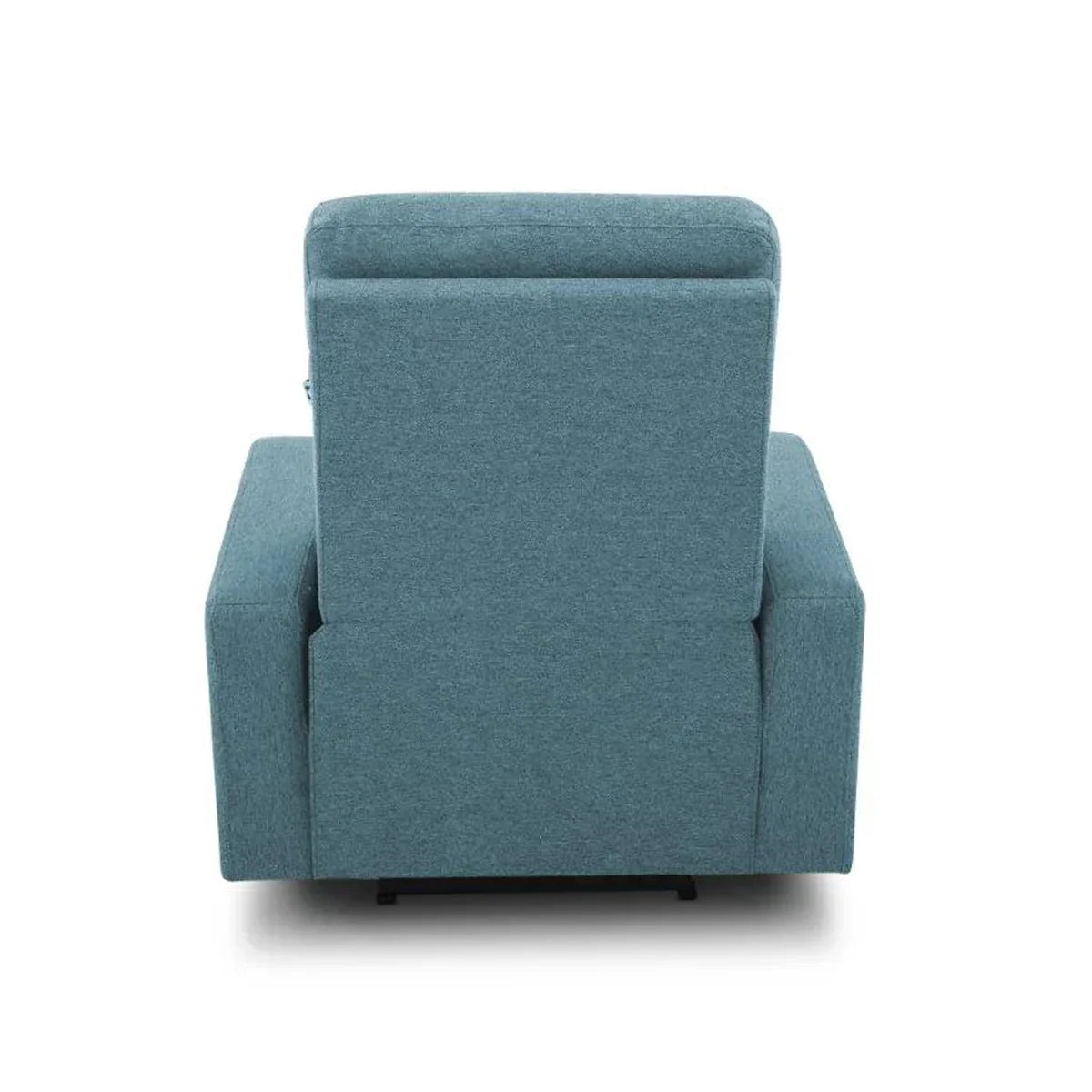 Sillon Reclinable Sealy Hixon Posturepedic Eléctrico Verde Azulado